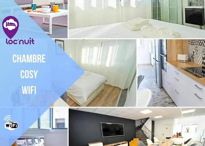 Loc\'Nuit - Chambres Tout Confort - Hyper Centre Agen